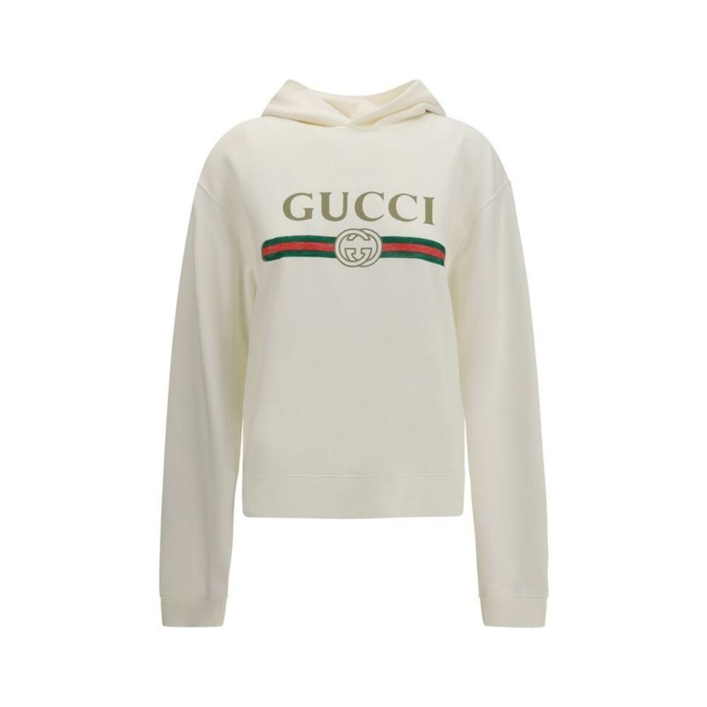 Gucci White Cotton Women's Sweatshirt